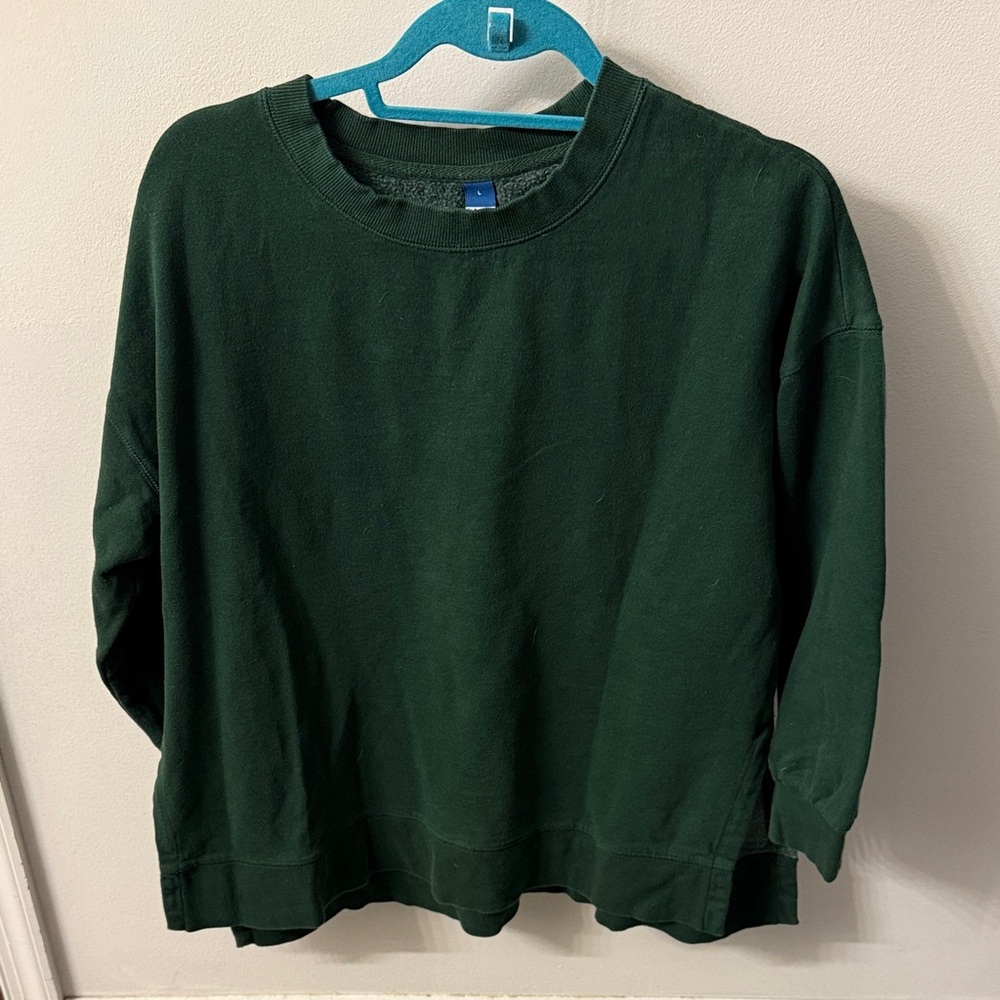 Old Navy Deep Green Crewneck Sweater